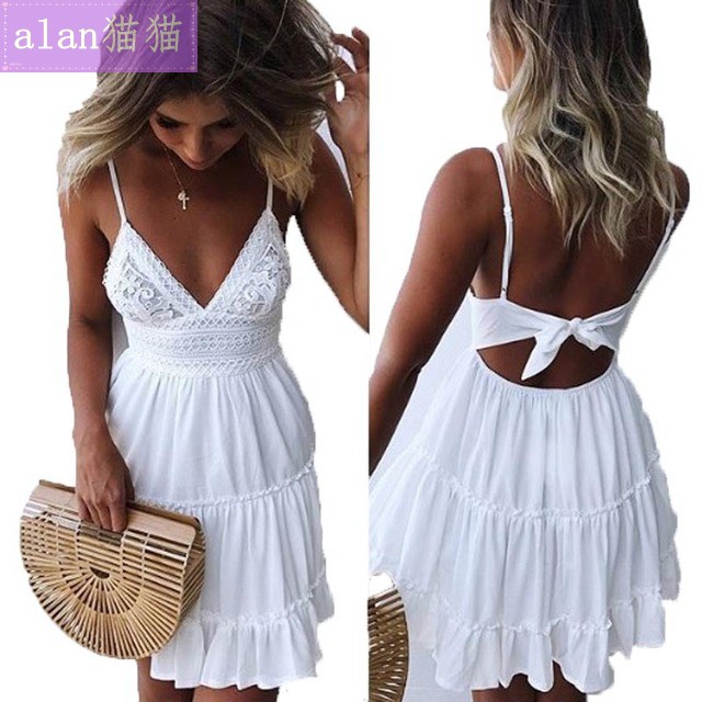 Fashion summer clothes women dresses lady casual sexy dress-封面