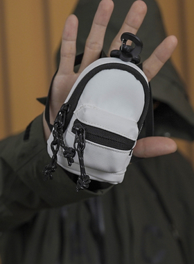 Mini Backpack Nylon pendant Package Bag Fashion Men Chest Ba