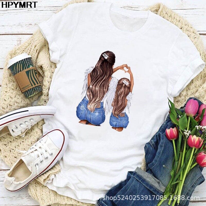 Summer women's printed short sleeved T-shirts女装印花短袖T恤
