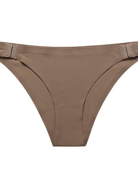 欧美性感少女内裤大码低腰纯棉裆无痕冰丝速干免脱女士三角裤