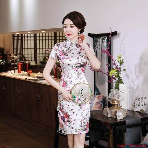 Cheongsam Chinese Dress Chipao traditional Qipao旗袍裙女Plus
