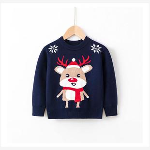 Clothes Ugly Christmas Sweater For Kids Boys Girls Knitwear