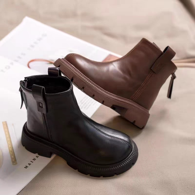 短靴马丁靴男女防滑二棉靴秋冬季