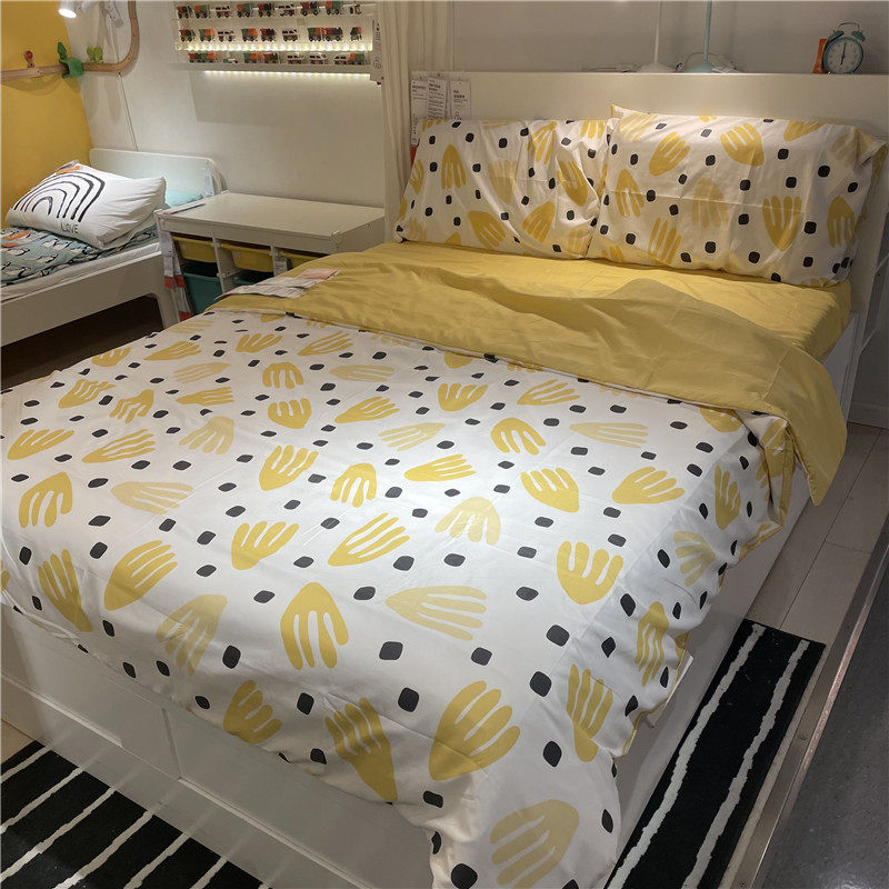 IKEA宜家聚酯纤维经济实惠被套