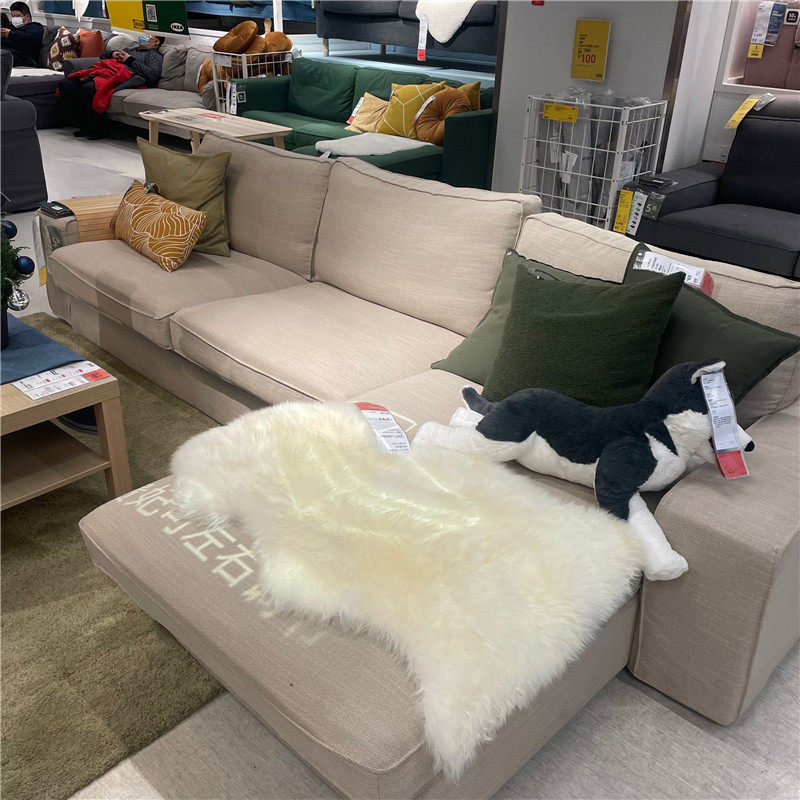 宜家沙发带简约布艺客厅家用家具