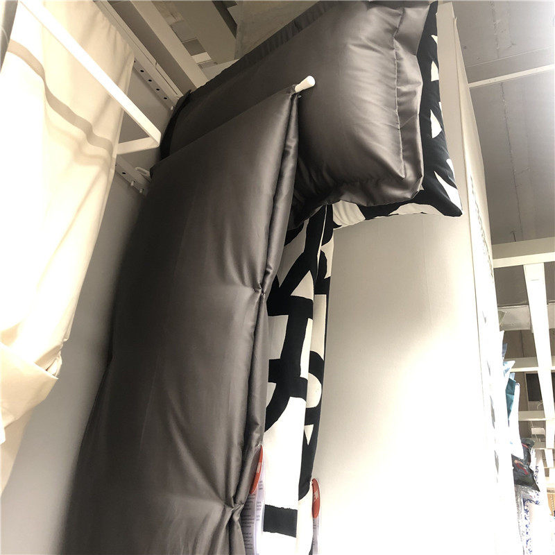IKEA宜家 鲁克特亚斯敏 被套和枕套棉加莱赛尔混纺材质纯色简约