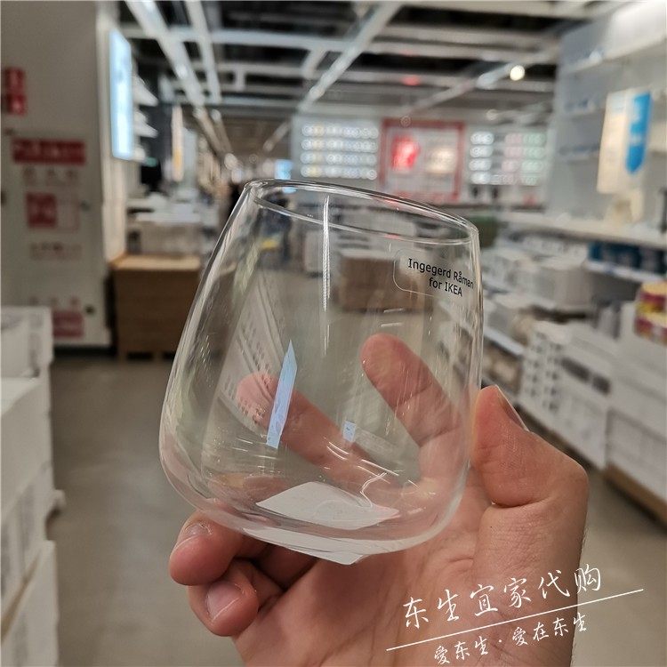 精致简约玻璃杯水杯IKEA宜家