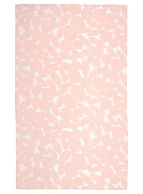 IKEA宜家 托福桑德 桌布餐桌布艺装饰布防脏淡粉红色145x240 厘米