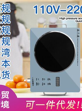 台湾专供外贸电陶炉大功率智能美规110v古牌 BJ-D2英规欧规香港