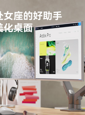 F160显示器支架Dual Monitor Mount LCD LED Monitor Desk Mount