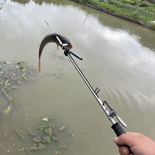 不锈钢打鱼枪潜水射鱼枪水下射鱼器弹力鱼叉捕鱼工具弹射插鱼加厚