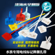 鱼缸专用绑线扎带捆绑带电线插头标记牌彩色标识牌 线路固定扎带