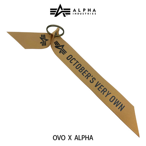 阿尔法ALPHA飞行夹克飘带钥匙扣