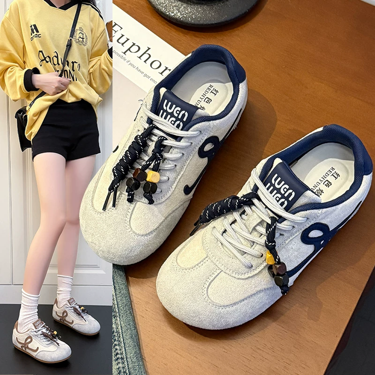 【顺丰包邮】休闲百搭透气女鞋运动鞋网红潮鞋学生女子防滑橡胶