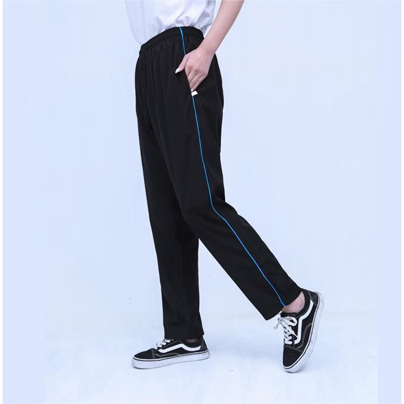黑色小学生中性男女通用校服裤子