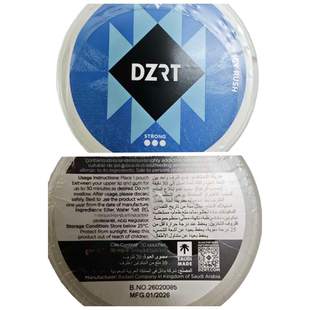 欧美口袋提神 ZYN 10种口味6MG FOX DZRT Velo KILLA