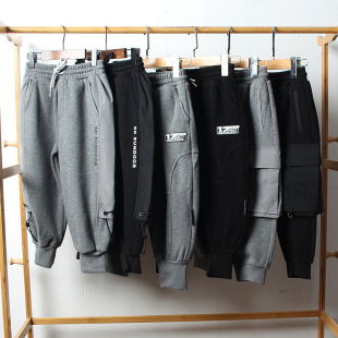 160码 110 国内儿童加绒长裤 运动裤 J001 男女童春秋休闲裤 童装