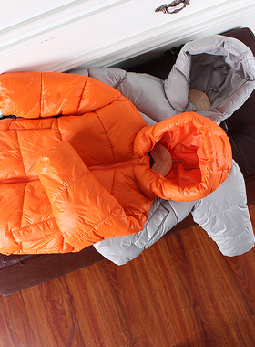 换季清仓 K181-A4童装98-140码欧美儿童棉袄连帽棉衣女童冬季外贸