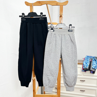 150码 110 国内儿童加绒卫裤 男女童长裤 口袋春秋 K682 休闲卫裤 童装