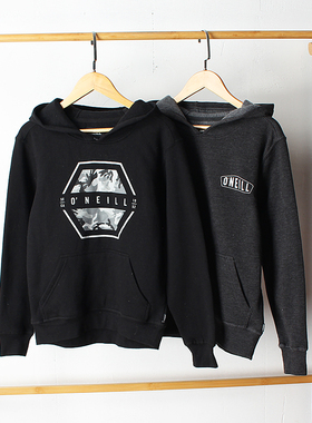 瑕疵J539-51童装150-155码欧美儿童薄绒卫衣长袖女童连帽春秋外贸