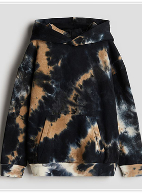 H411-E1 童装134-170码 欧美儿童薄绒卫衣春秋男女童连帽外套外贸