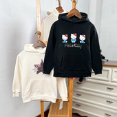 童装 K573 140码 欧美儿童薄绒卫衣女童连帽外套男女童外贸