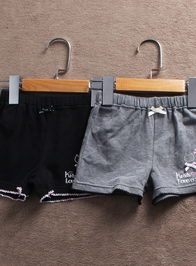 D908-G4 童装100-120码日本单儿童夏季纯棉短裤夏装女童中童外贸