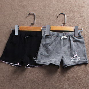 D908-G4 童装100-120码日本单儿童夏季纯棉短裤夏装女童中童外贸