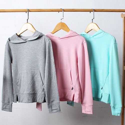 瑕疵运动卫衣外贸女童春秋连帽