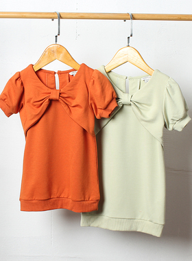 清仓J320-H4 童装90-115码欧美儿童连衣裙短袖裙女童夏季可爱外贸