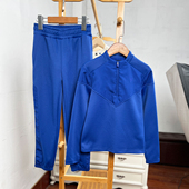 瑕疵K428童装 外贸 欧美儿童加绒速干立领卫衣男女运动裤 128 170码