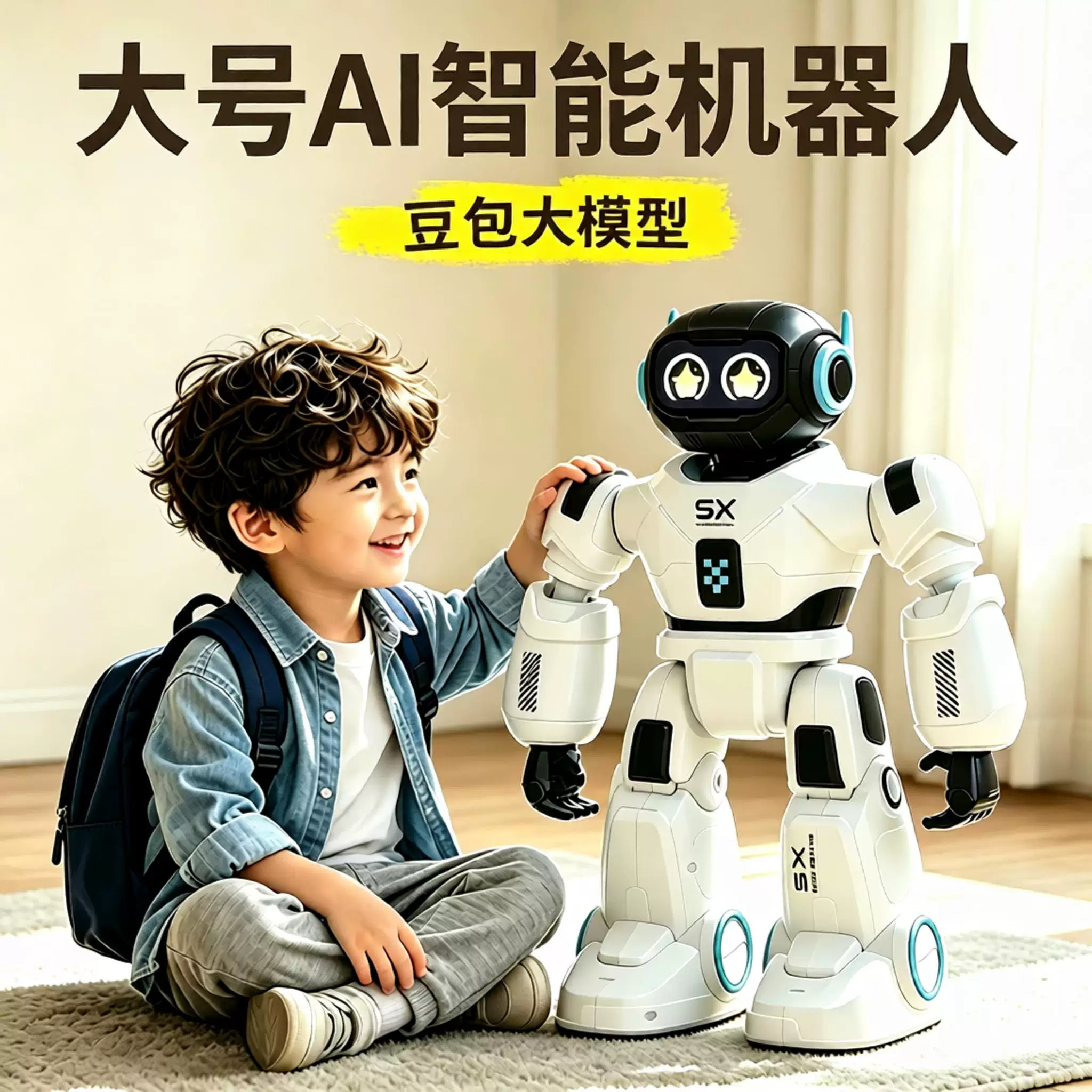 2026新款ai智能机器人遥控儿童玩具男孩的生日礼物男童6岁以上3到