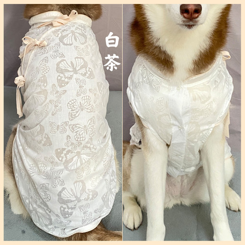 蓝时间通用棉麻汉服旗袍