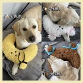 温柔乡 宠物专用枕头金毛拉布拉多U型枕护颈陪睡玩具大狗睡觉抱枕