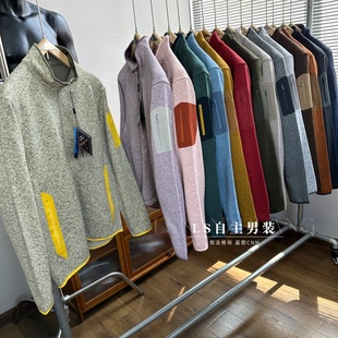 男女情侣运动夹克 抓绒衣拉链衫 起球包退 秋冬户外立领男女绒衫 茑