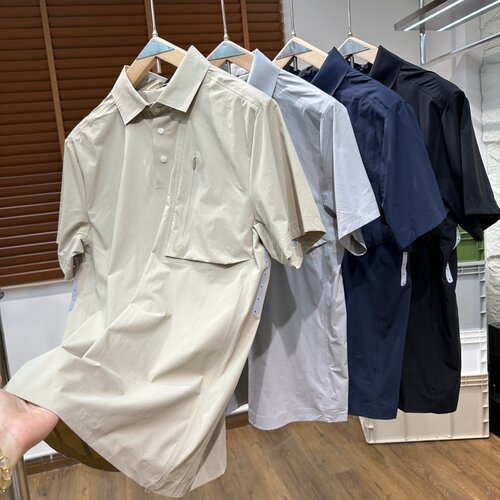 户外机能凉感速干短袖Polo衫