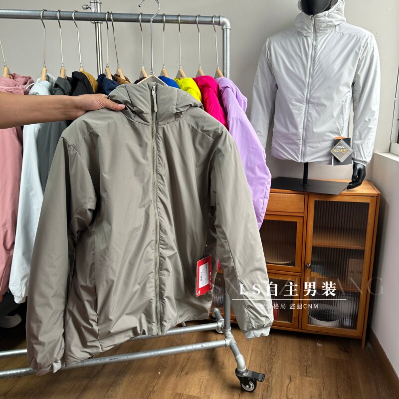 保暖T棉轻量男女连帽棉服