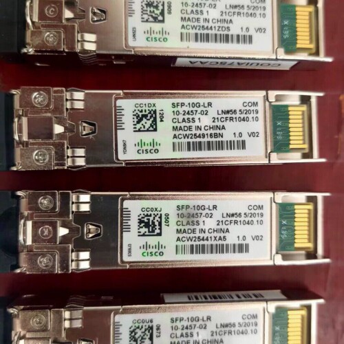 议价思科新款激光镭射绿标万兆单模光模块，SFP-10G-LR，1