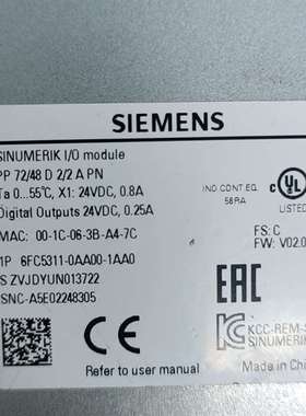 {议价}6FC5311－0AA00－1AA0pp72/48