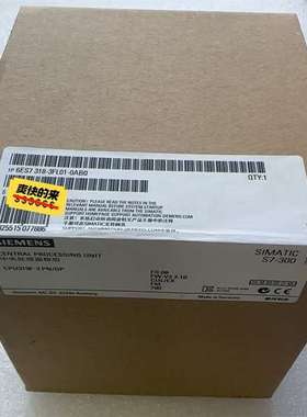 {议价}6ES7318-3FL01-0AB0  6ES7 318-3
