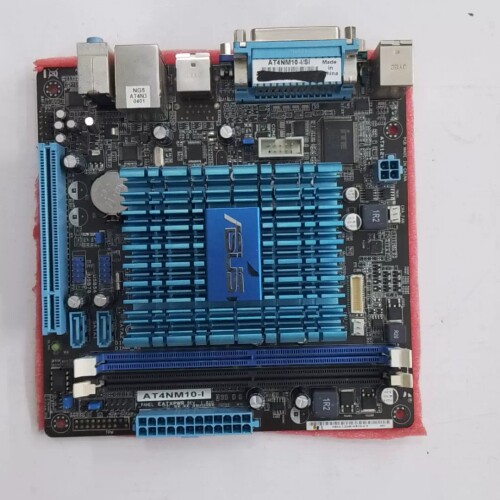 议价华硕 AT4NM10-I主板，经典小板设计，集成芯片组，性能