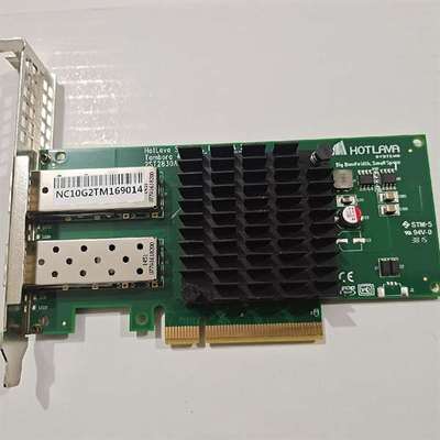 {议价}HOTLAVA双口万兆光纤网卡40G2S 2x10GbE两口