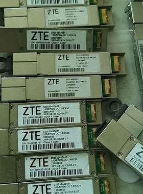 {议价}中兴10gepon-OLT-PR30光模块，13支