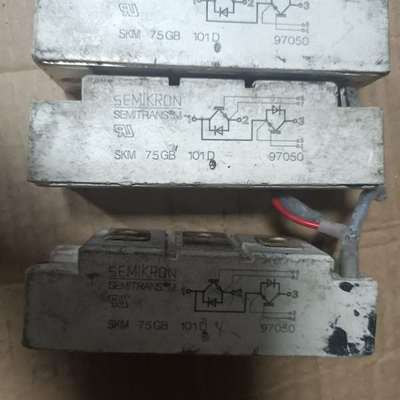 {议价}SKM75GB101D，正常，功能包好