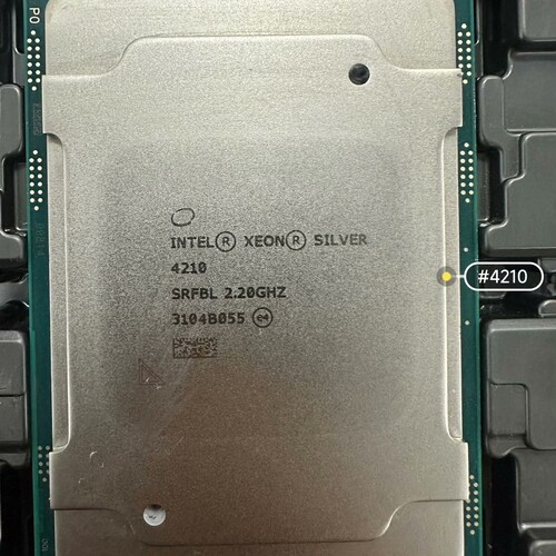 议价英特尔 Xeon至强4210 CPU 正式版 交单成色新