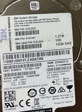 议价IBM 01AC597 01EJ022 01EJ024 1.