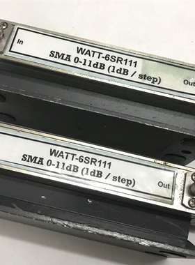 {议价}进口可调衰减器WATT-6SR111步进衰减器11dB