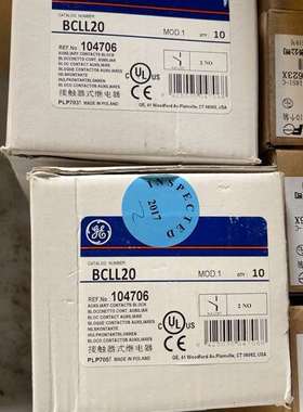 {议价}通用GE辅助BCLL20触点BCLL20触头