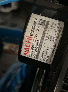 议价那智机器人电机MDMA102D2V3功率1千瓦拆机功