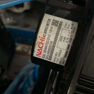 议价那智机器人电机MDMA102D2V3功率1千瓦拆机功